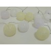 elume 20 Ball String Lights for Indoor Use, Textile Wire,