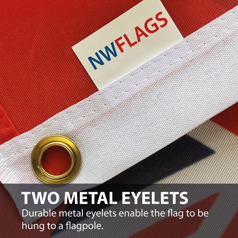 NWFlags Outdoor Heavy Small Red Ensign Flag 1.5ft x 1ft