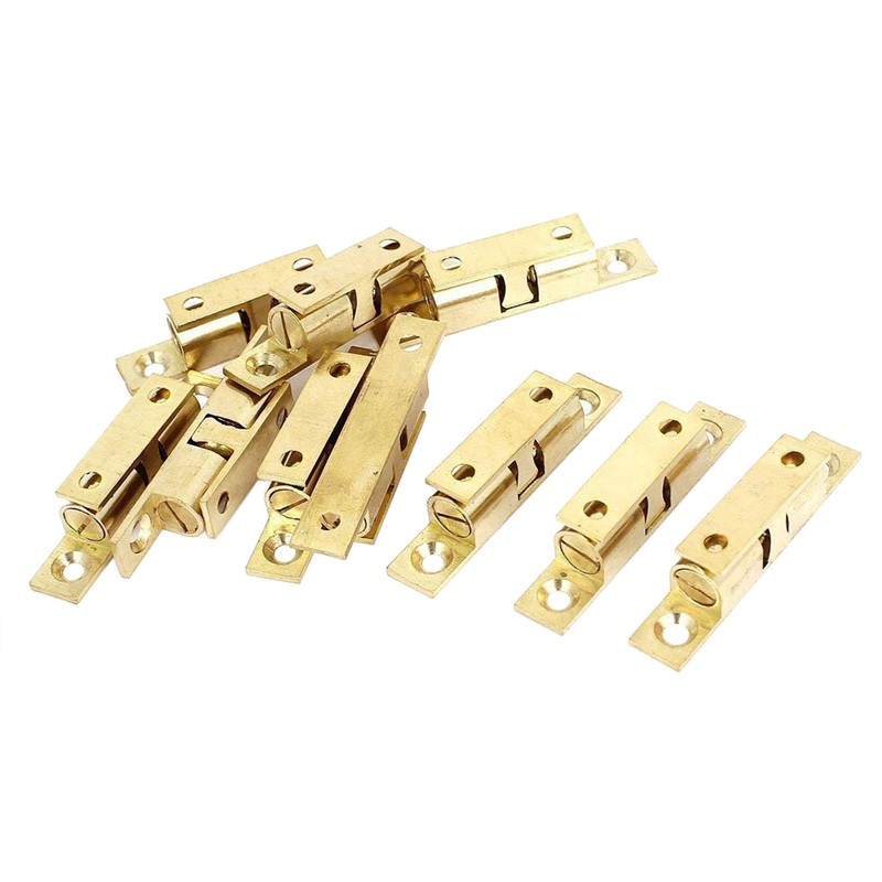 LOOTICH Brass Door Double Ball Tension Catches 42mm for Cabinet