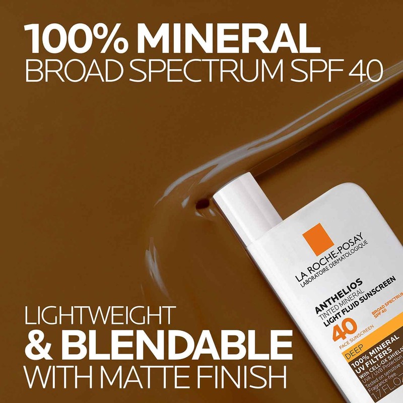 La Roche-Posay Anthelios Tinted Sunscreen SPF 40+, Broad Spectrum SPF