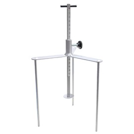Karl Dahm Levelling Stand, High-Quality Tiler Tool for Height Determination for Self-Leveling Floors, Measuring Range 0 cm - 18 cm, Continuously Adjustable – 12025