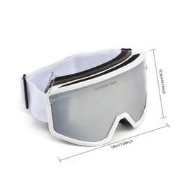 APEBAZY Motorcycle Goggles Dirt Bike Motocross Goggles Windproof ATV Dustproof Racing GogglesScratch Resistant Ski Glasses