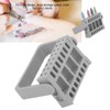 16Holes Manicure Drill Bits Holder,Nail Polishing Heads Display Case,Nail Drill