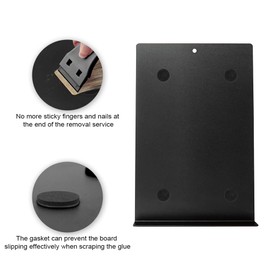 GlamorDove Tape In Hair Extensions Tape Remover Kit Tool with Plastic Razor Scraper Kit Scraper Blades for Adhesive Vinyl Removal on Car Window Sticker Label Glass Floor Kitchen