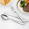 40-piece Silverware Set for 8, Stainless Steel Flatware Cutlery Set,