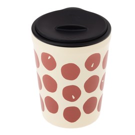 maebata 53126 Tumbler with Lid, Vacuum Insulated, Hot or Cold Insulated, 9.2 fl oz (260 ml), Apple, Stylish, Boxed, Gift, Present