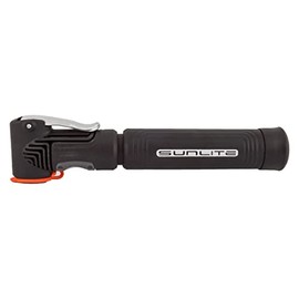 Sunlite Air-Surge 2-Stage Pocket Pump, High Pressure or High Volume, Presta/Schrader Dual Head