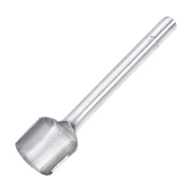 sourcing map Half-Round Shaped Leather Cutter Punch 20mm Strap End Punch Tool for Crafting Strap Belt Wallet and Bag