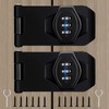 Closet Door Lock 3-Digit Bifold Door Lock 2Pack Combination Cabinet