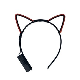 Western F.a.s.h.i.o.n LED Light Up Kitty Cat Ears Headband (Red)