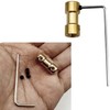 Pack of 5 Brass Shaft Coupling, Coupling Connector Sleeve, Shaft