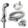 Tragbares Bidet Handbrause Set | Messing, Shattaf-Wasserhahn-Umsteller, Anschluss an Badezimmer-Mischbatterie