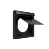 InOvate Dryer Wall Vent (No Collar) (Black)