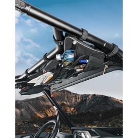 KEMIMOTO UTV Roof Bag Compatible with 2024 RZR XP 1000, Large Capacity 1680D Waterproof Prevent Sagging UTV Overhead Storage Bag Compatible with 2024-2025 Polaris RZR XP 1000/ RZR XP 4 1000