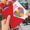 The Best Card Company Jigsaw Hearts - Valentine's Day Greeting