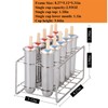 10Pcs Stainless Steel Popsicle Molds and Rack Ice Cream Popsicle