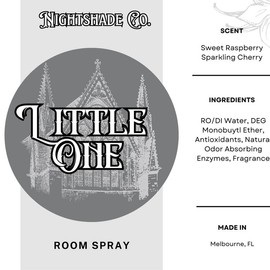 Nightshade | LORD | Room + Linen Spray | Highly scented 4oz bottle - Character: Little One