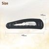 Herbeluemily HM-0138-R02-B Hair Pin, Bangs, Hair Clip, Clip, Bangs, Large,