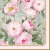 20 Napkins Pink Roses in Blossom Flowers Garden Summer Table