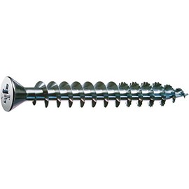 Spax screws with countersunk head Z with Small Head 3 x 15 MM, Galvanised Pack of 1000