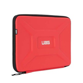 URBAN ARMOR GEAR UAG Large Sleeve for 15-inch Computers [Magma] Rugged Tactile Grip Weatherproof Protective Slim Secure Laptop/Tablet Sleeve