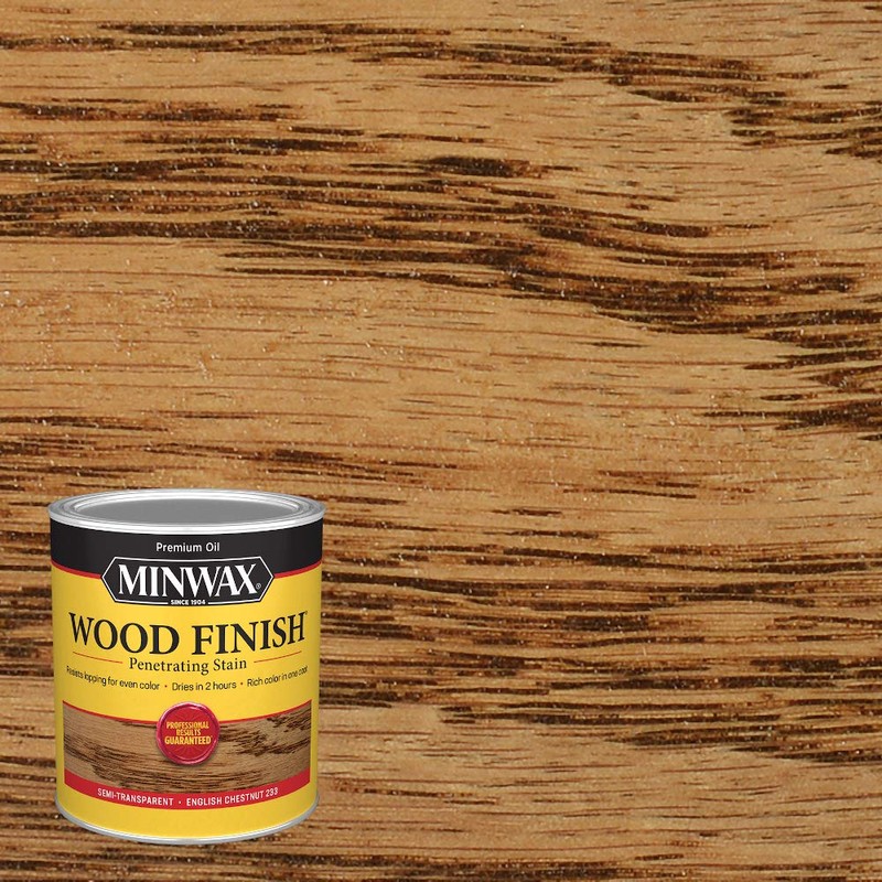 Minwax 1 qt 70044 English Chestnut Wood Finish Oil-Based Wood