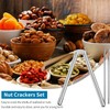 9 Pieces Nut Cracker Tool with 3 Nut Crackers and