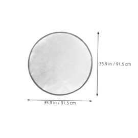 CAXUSD Outdoor Fire Pit Mat Heat Resistant Pad for Grass Patio Fireproof Protective Mat for BBQ Grills Kettle Grills and Smoke Stoves Easy to Clean Store