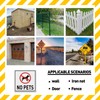 BTHUKO No Pets Allowed Aluminum Metal Sign, No Dogs, Cats,
