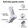 Garegce 2 Pair Football Grip Socks Non Slip with Rubber