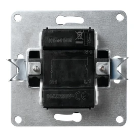McPower Flair Switch with Orientation Light 250 V ~ / 10 A Flush-Mounted Anthracite Contemporary Design IP20 Ideal for Many Interior Styles
