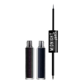 NYX PROFESSIONAL MAKEUP Midnight Chaos Dual-ended Eyeliner, Teal/metaphysical, 0.2 Ounce
