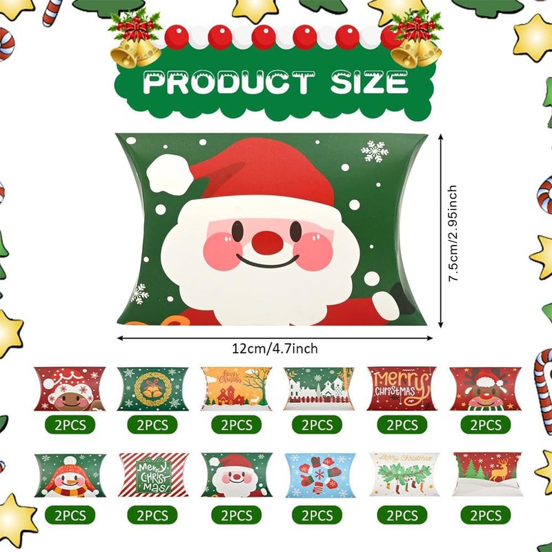 Pack of 24 Christmas Gift Box (A)
