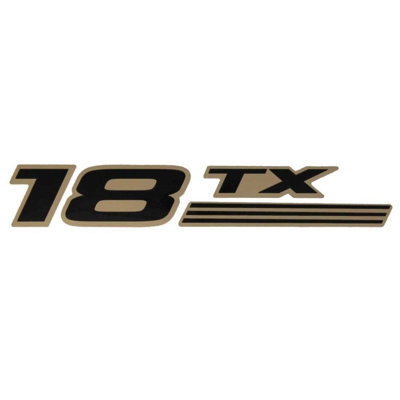 Triton 18 TX Boat Emblem Decal Sticker