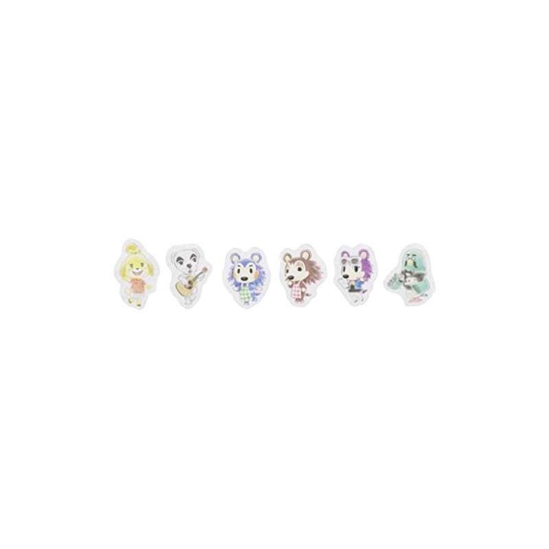Sunstar Bungu Atsume Animal Crossing Seal Masking Roll Sticker Pink