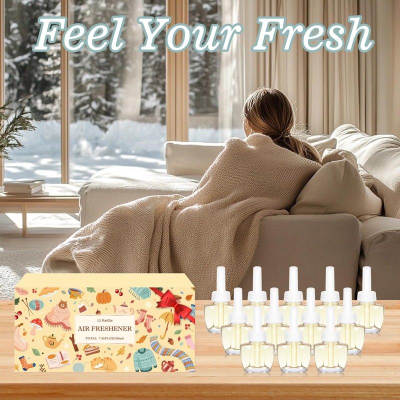 Plug-In Air Freshener Refills 12 Pack - Summer Scents with