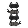 ZICOO Front & Rear Brake Pads for Kawasaki Teryx 4