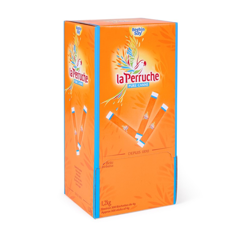 La Perruche White Sugar Packets for Coffee, 300ct, Pure Cane