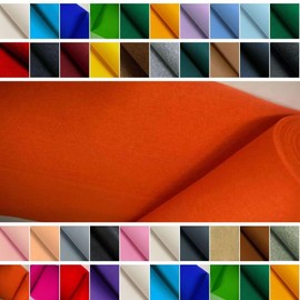 Fabrics-City Orange CRAFTWORK Felt Felt Fabric 4MM - 100CM Material, 3987(Orange)