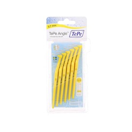 TePe Interdental Brush Angle Yellow (ISO Size 4) 0.7mm 6 Pack