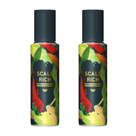 Nissin Foods Scalp Rich Professional Set of 2, 3.4 fl oz (100 ml) x 2 Bottles, Approx. 60 Day Supply, Unisex, Hair Retention & Scalp Care, For Women, Men, Scalp Lactobacillus Scalp Care