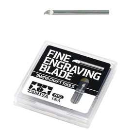 Tamiya 74135 Craft Tool Series No. 135 Carbide Blade Carving 0.0004 inch (0.1 mm) Plastic Model Tool