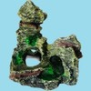 Wvkzuc Aquarium Mountain View Stone Resin Artificial Fish Tank Decoration