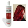 Shampoo Intensficiador De Cabello Rojo Vittale 300ml