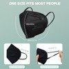 Pruk 50 Pcs KN95 Mask Adults, 5 Layers Protective Mask