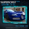 Solutions Blue Supercast Flex Stretch Mirror Chrome Vinyl Wrap Air
