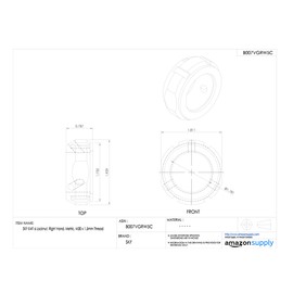 SKF KMT 6 Locknut, Right Hand, Metric, M30 x 1.5mm Thread