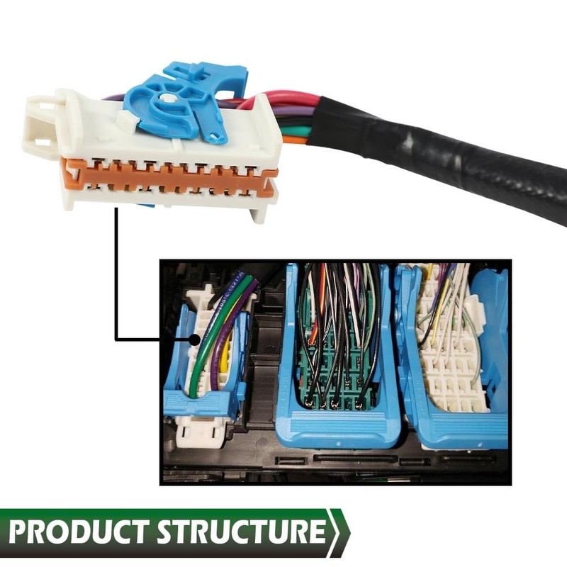 LQI Junction Block Connector with Aux Switches Wires Compatible with