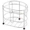 Yoshikawa 1305300 Corner Drainer Stand, Stainless Steel, Silver, 6.4 x