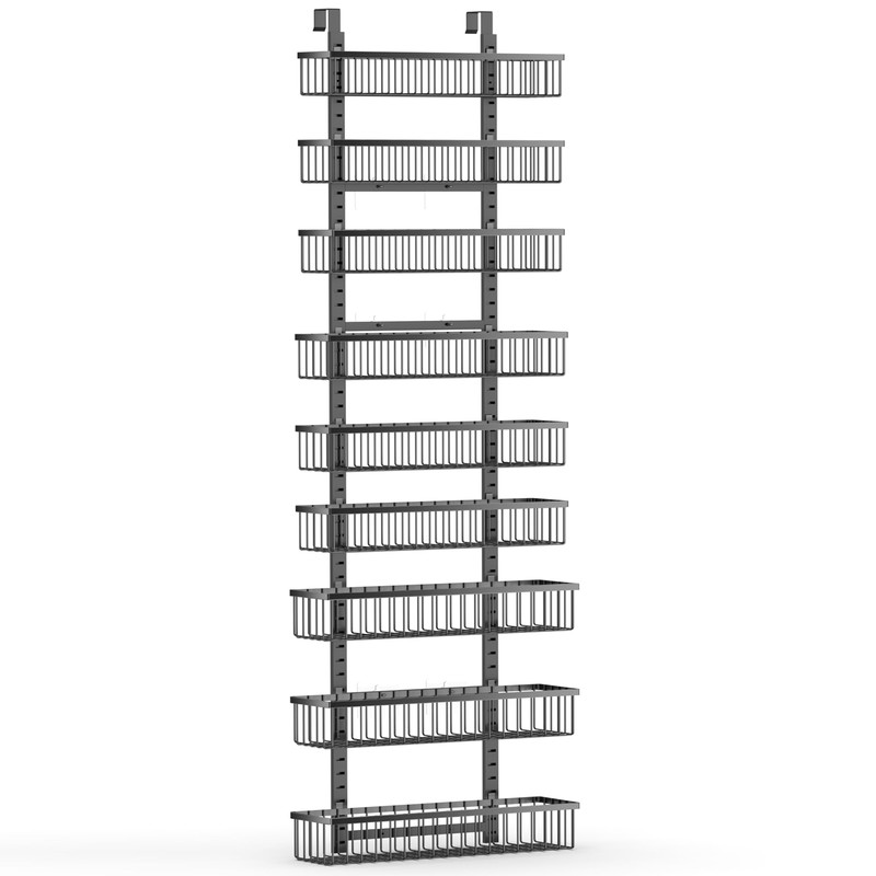 Moforoco 9-Tier Over The Door Pantry Organizer, Pantry Organization and